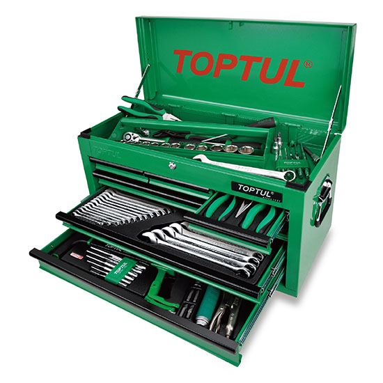 Portable Tool Chest (EVA Foam Trays) - TOPTUL The Mark of