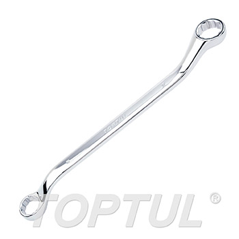 Double Ring Wrench 45° Offset - METRIC (Mirror Polished)