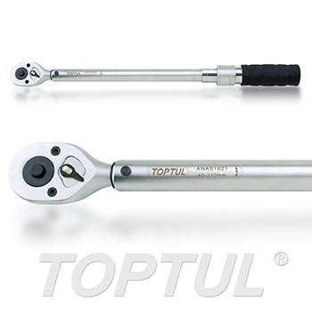 Micrometer Adjustable Torque Wrench (1/4" DR. - 1/2" DR.)