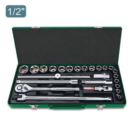 25PCS 1/2&quot; DR. Socket Set (SAE)