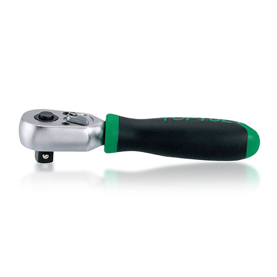 Stubby Reversible Ratchet Handle with Quick Release - TOPTUL The