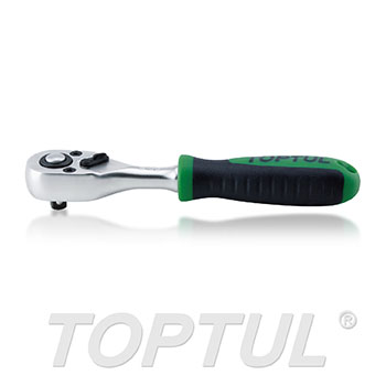 1/4" DR. Reversible Ratchet Handle with Quick Release