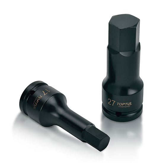 3/4” DR. Hex Bit Impact Sockets - TOPTUL The Mark of Professional