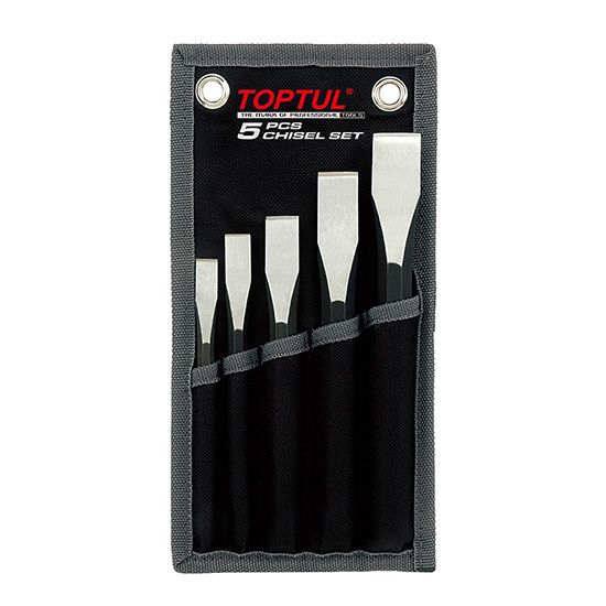 thumbnail image 2 of Olympia Tools Long Pattern Wood Chisels - Set Of 4 Hardened Steel Chisels With PVC Handles 2 of 11