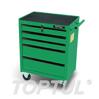 Small 5-Drawer Mobile Tool Trolley