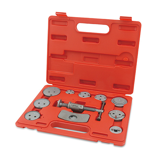 12PCS Universal Caliper Disc Brake Wind Back Tool Kit - TOPTUL The Mark of  Professional Tools