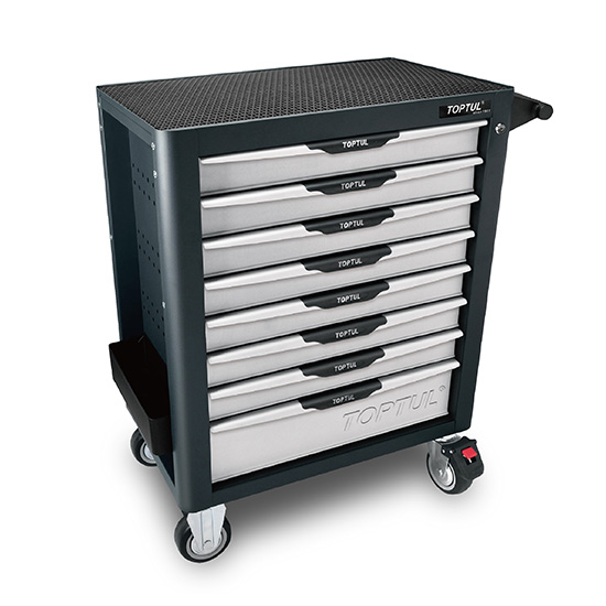 Carro Herramientas Rolling 2-Door Storage Cabinet with Key Lock and  3-Drawers Gray Tool Cabinet - China Tool Trolley, Tool Cabinet