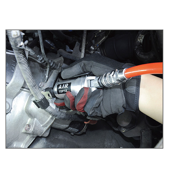 1/4&quot; DR. Super Duty Mini Butterfly Type Air Impact Wrench (Max. Torque 80 Ft-Lb)