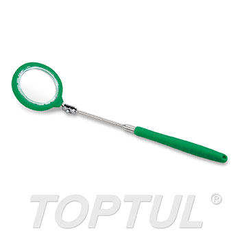 Telescoping Magnifying Inspection Mirror with LED Light