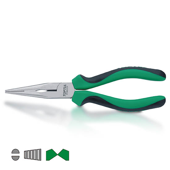 Long Nose Pliers - TOPTUL The Mark of Professional Tools