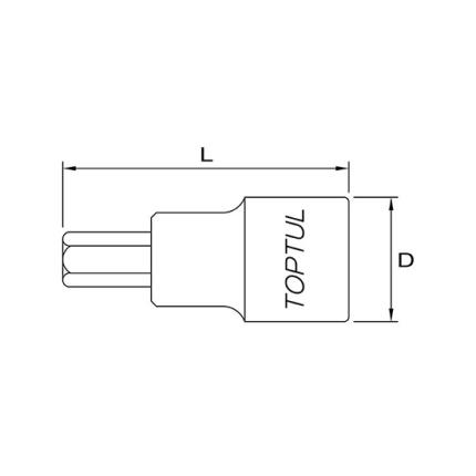 46026-4- Hex Bit Socket Set- 1/2 Drive- 4 Pcs - Hans Tool Ind.Co.,Ltd