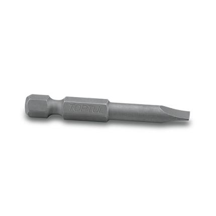 1/4&quot; Hex Shank Slotted Power Screwdriver Bits (50mm)