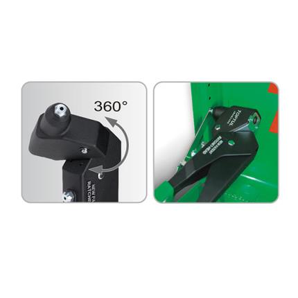 Pro-Series 360&#xB0; Swivel Ratchet-Head Hand Riveter