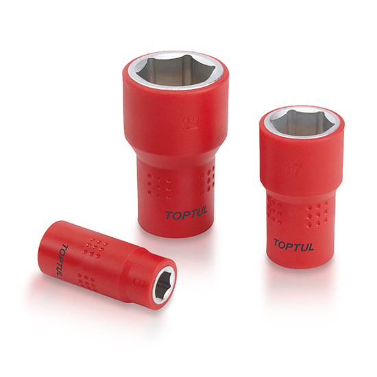 VDE Insulated 6PT Flank Sockets