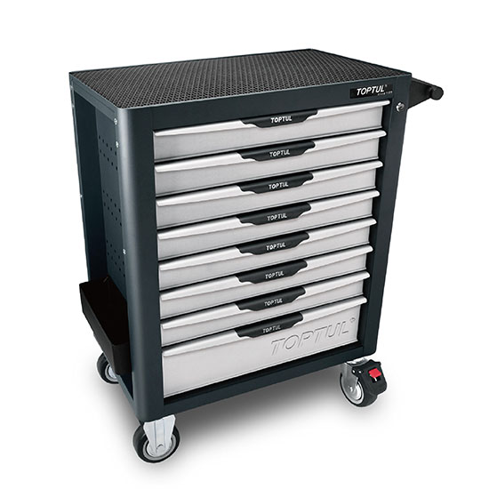 8 Drawer Tool Trolley (EPE Foam Trays) - TOPTUL The Mark of Professional  Tools