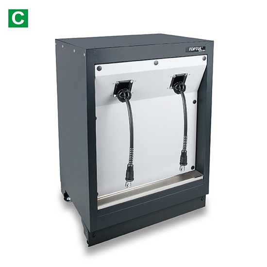 Air Hose Reel Cabinet - TOPTUL The Mark of Professional Tools