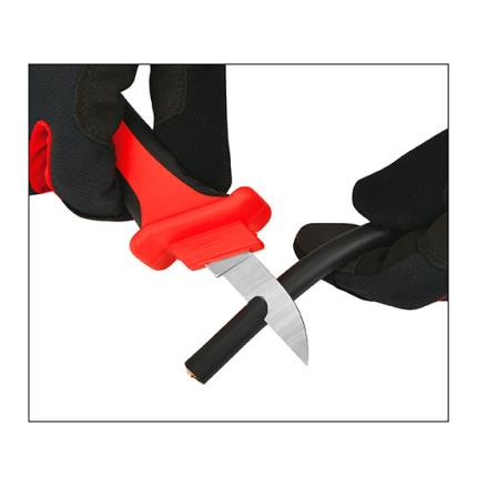 VDE Insulated Cable Knife with Straight Blade