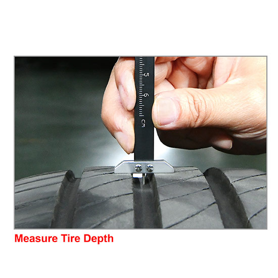 Brake Disc &amp; Tire Depth Gauge