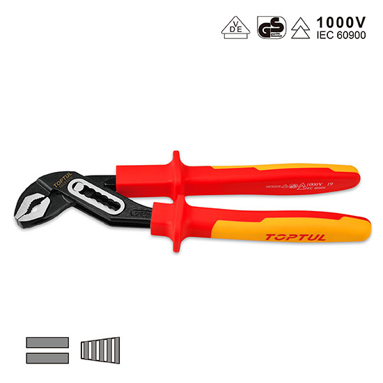 VDE Insulated Box-Joint Water Pump Pliers
