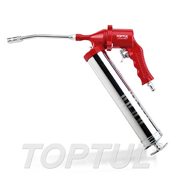 Air Operated Continuous Flow Grease Gun (Pistol Grip Type) - W/ 6" Rigid Tube