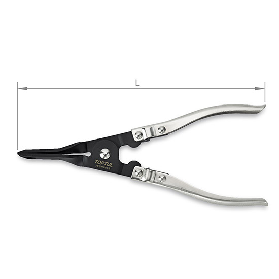 Handbrake Cable Spring Pliers - TOPTUL The Mark of Professional Tools
