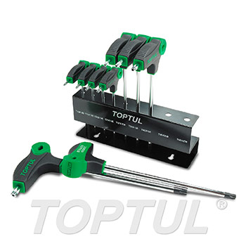 9PCS L-Type Two Way Star & Tamperproof Key Wrench Set