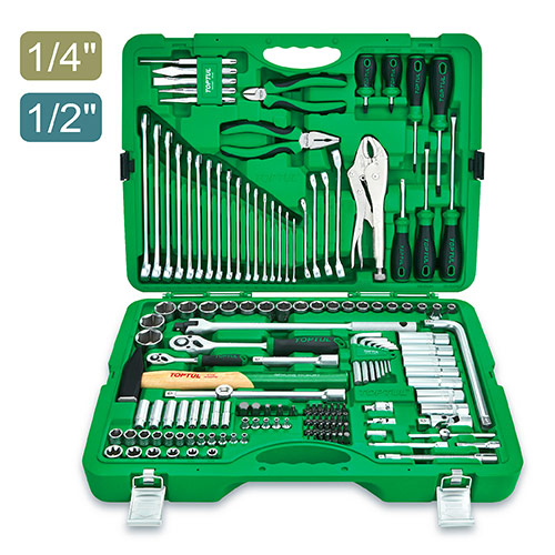150PCS 1/4" & 1/2" DR. Tool Kit