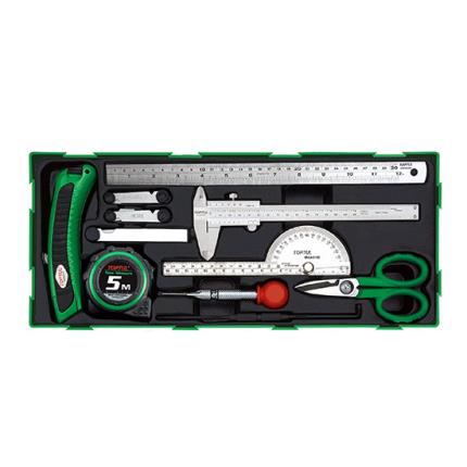 11PCS - Measuring, Marking &amp; Cutting Tool Set