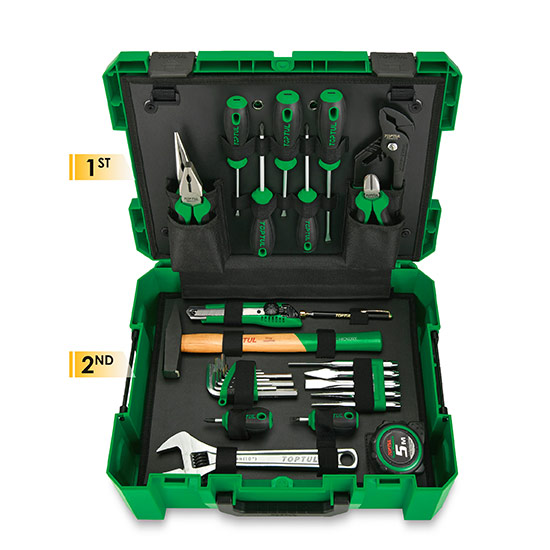 104PCS Professional Mechanical Tool Set - TOPTUL The Mark of Professional  Tools