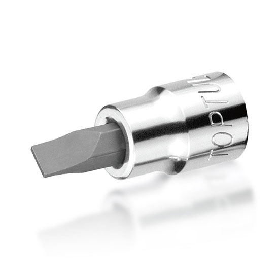 Slotted Bit Sockets (Mirror Polished)