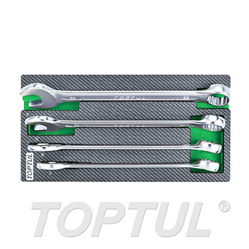 11PCS - Double Open End Wrench Set - TOPTUL The Mark of