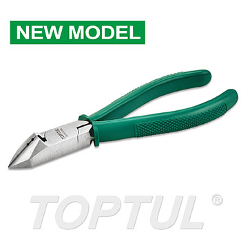 Slant Edge Cutting Pliers with Wire Stripper (NEW MODEL)