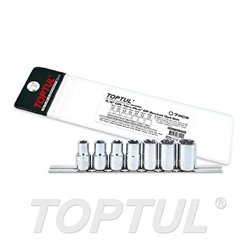 7PCS 3/8" DR. Torx Plus® EP Socket Rail Set