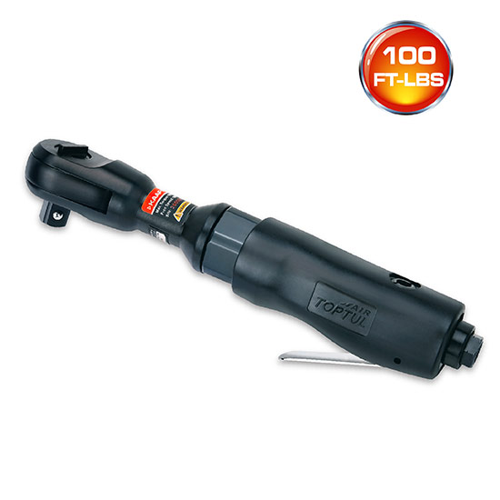 1/2" DR. Super Duty Air Ratchet Wrench (Max. Torque 100 Ft-Lb)