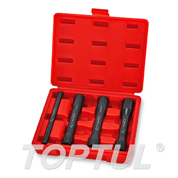 4PCS 1/2" DR. Long Twist Socket Set