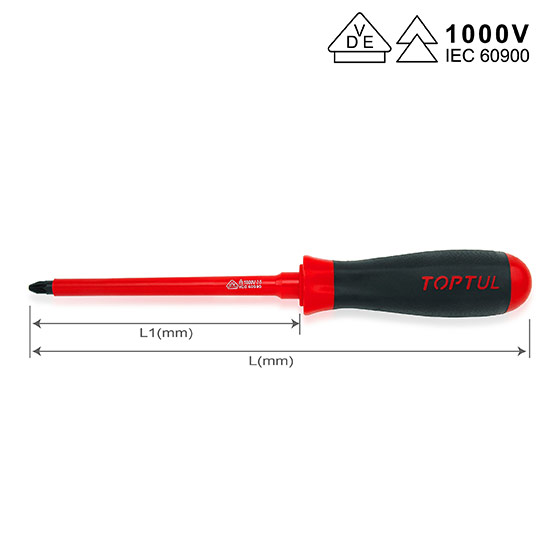 VDE Insulated Pozidriv Screwdrivers