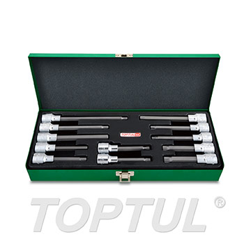 12PCS 1/2" DR. Bit Socket Set