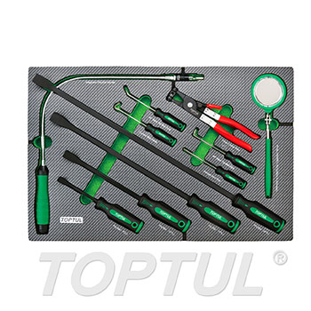 19PCS - Combination Tool set - TOPTUL The Mark of