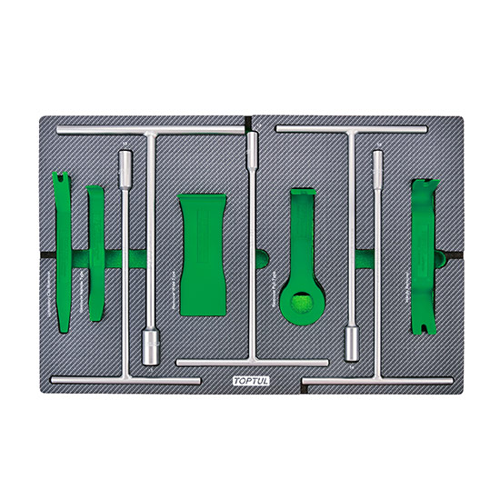 10PCS T-Handle Socket Wrench & Handy Remover Set