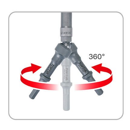 9PCS Ball Joint Separator Hammer Nut Set