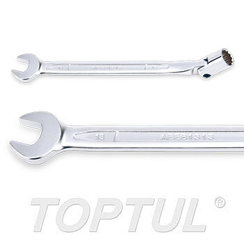 Swivel-Socket Combination Wrench (Satin Chrome Finished)