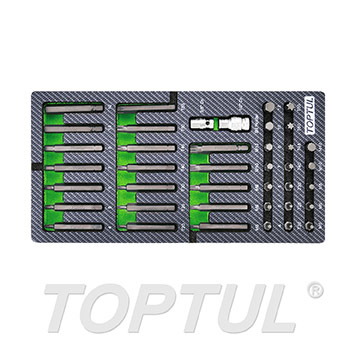 40PCS Hexagon, Spline & Star Bit Set