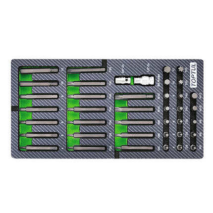 40PCS Hexagon, Spline &amp; Star Bit Set