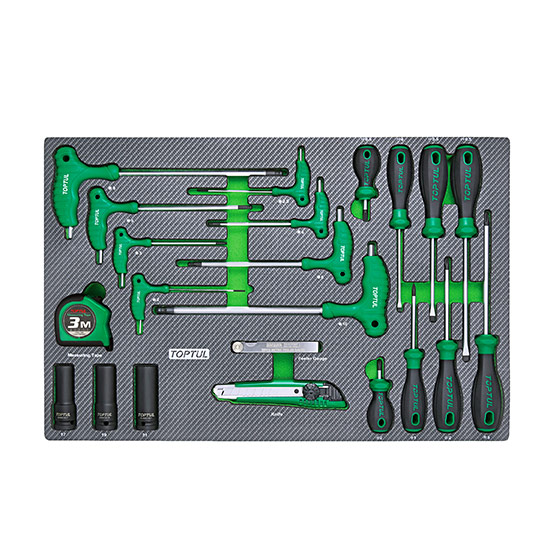 22PCS - Screwdriver, L-Type Two Way Ball Point & Hex Key Wrench Set