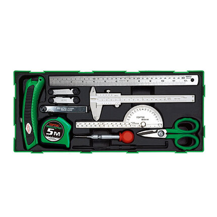 11PCS - Measuring, Marking &amp; Cutting Tool Set