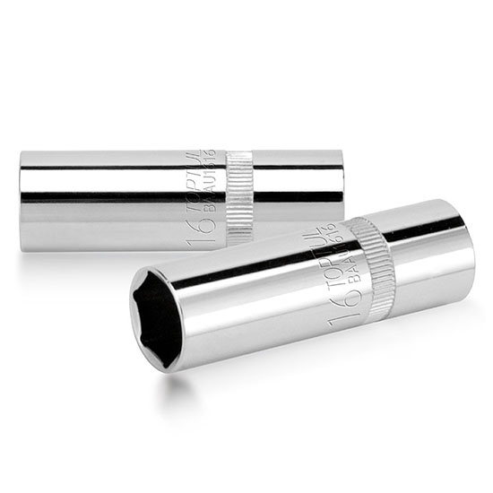 1/2" DR. Spark Plug Socket (Thin Wall) TOPTUL The Mark of