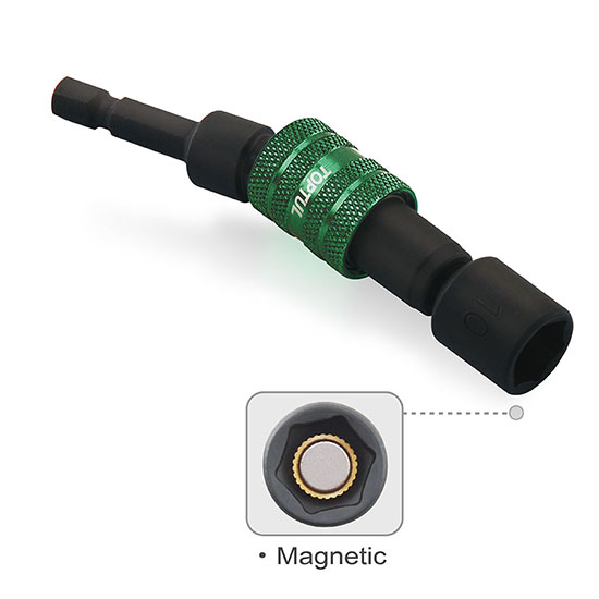 1/4" Hex Shank Universal Swivel Magnetic Power Nut Setter